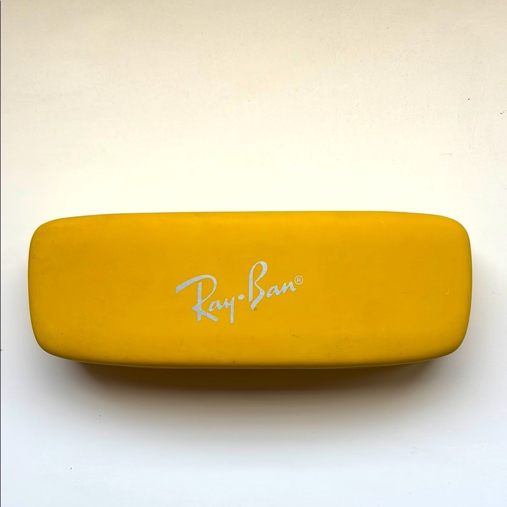 Ray-Ban Mustard Yellow Sunglasses Case